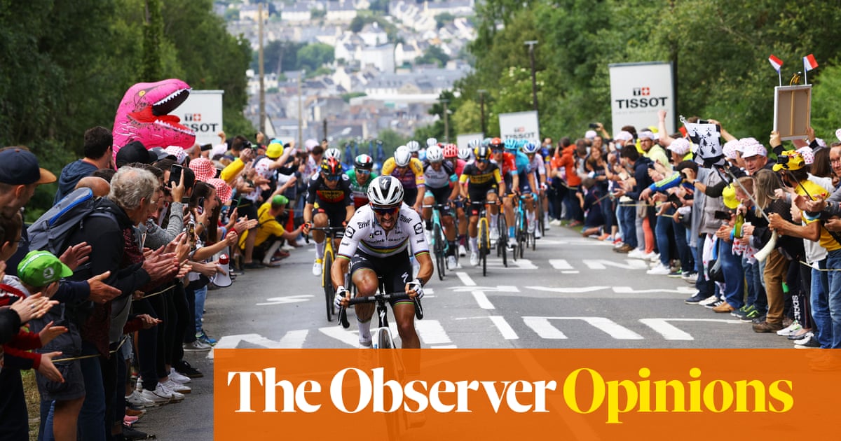 Julian Alaphilippe allows France to dream of escaping the Badger’s shadow | William Fotheringham