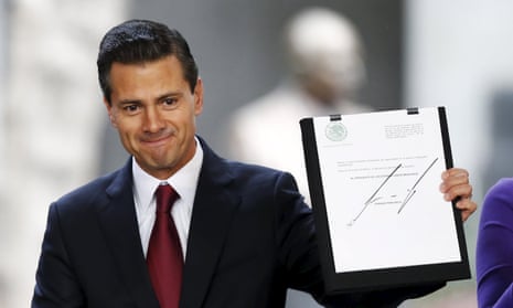 Mexico's President Enrique Peña Nieto