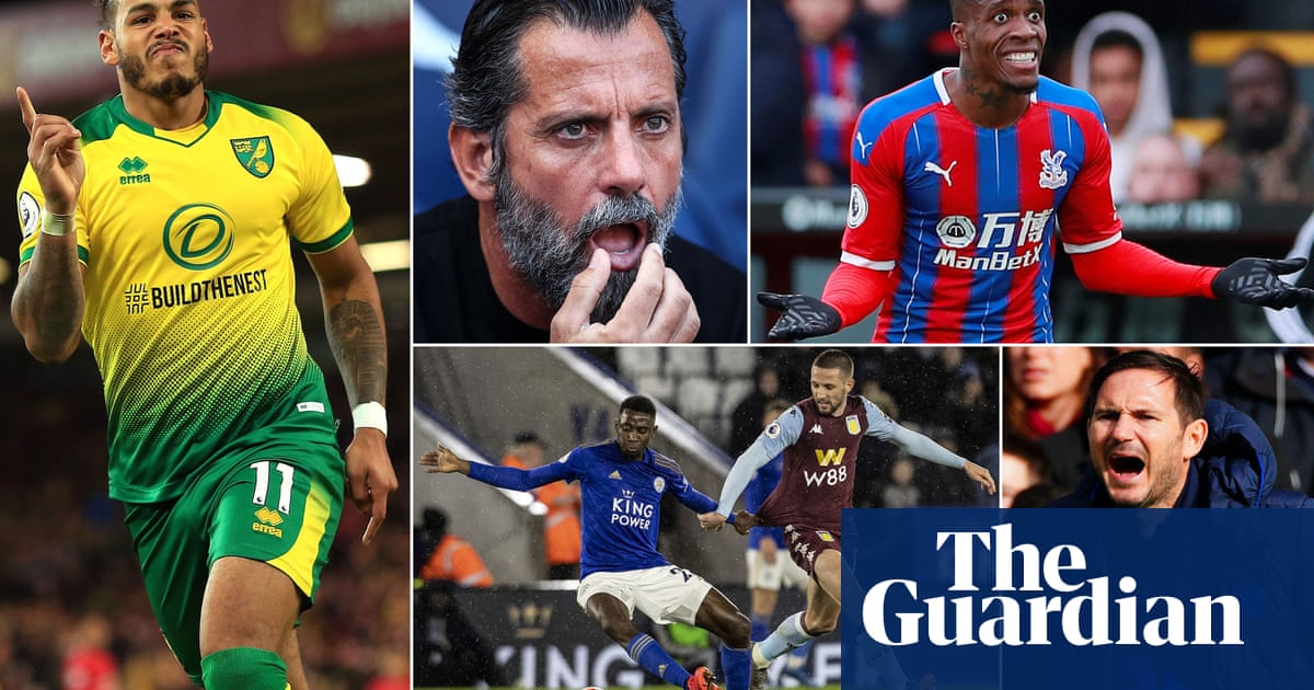 Football Quiz 20 Questions On The 2019 20 Premier League Season So Far Football The Guardian