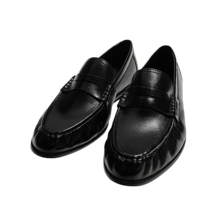 Zara penny loafers.