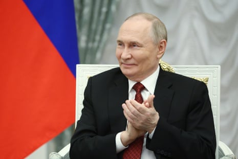 Russian President Vladimir Putin pictured on 12 June 2025.