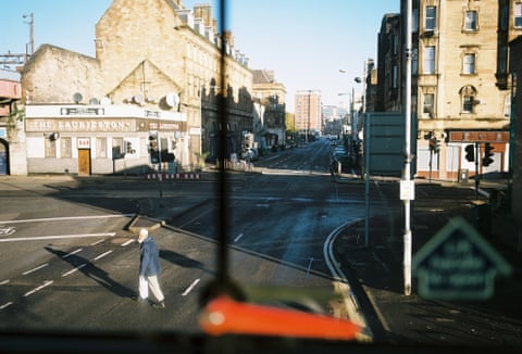 Eglinton Street, Laurieston from the number 4, bus.