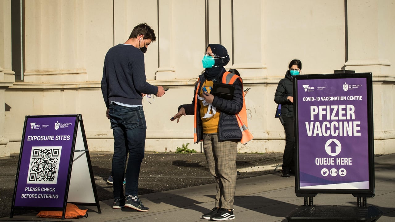 Victoria Covid 19 Update 1 638 Cases As Vaccination Push For Disability Community Announced Video Australia News The Guardian