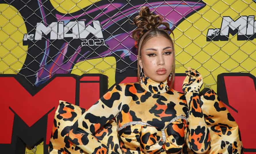 Kali Uchis at the MTV MIAW Awards.