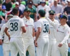 South Africa v Australia: third men’s cricket Test, day one – live
