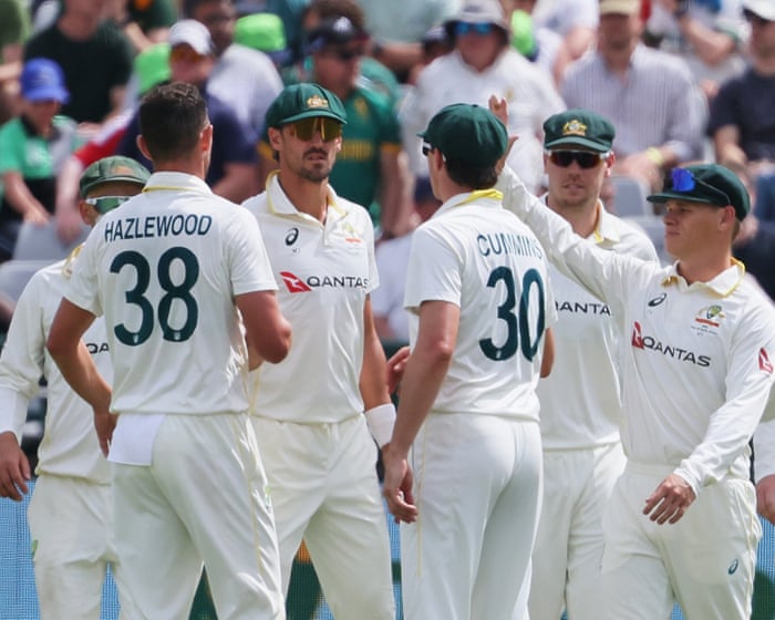 South Africa v Australia: third men’s cricket Test, day one – live