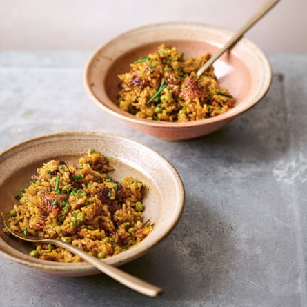 Curried pot rice.