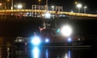 Dinghy that capsized in