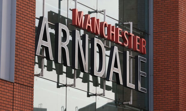 Manchester Arndale shopping centre sign