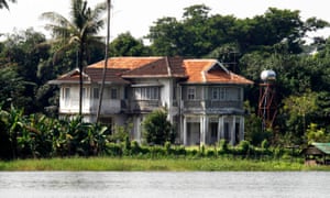 The site of Aung San Suu Kyi’s house arrest, seen here in 2010.