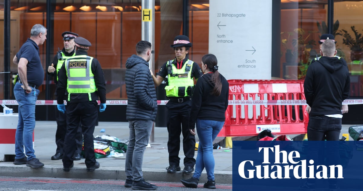 Three people stabbed in central London