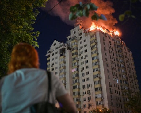 At least 27 dead as Russia launches massive drone and missile attack on Kyiv