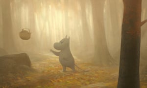 artwork for the Moominvalley show airing on Sky One in 2019.