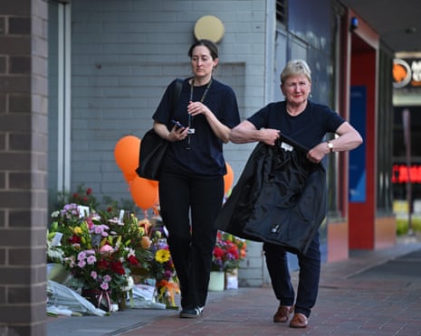 Wangaratta mayor Irene Grant (pictured right) outside the office of Helen Haines in Wangaratta