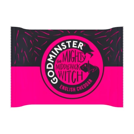 Block of Godminster Mighty Middlewick Witch Mature Cheddar.