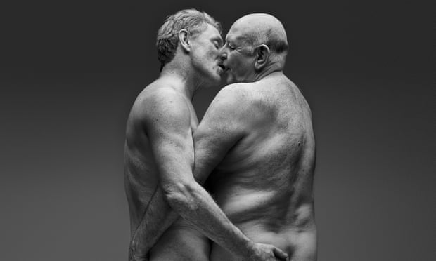Naked old couples