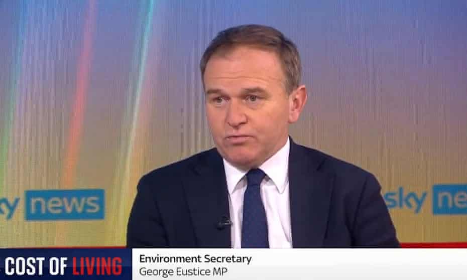 George Eustice talks about cost of living crisis on Sky Breakfast