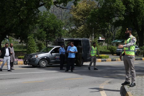 Security forces take extensive measures ahead of a possible second round of talks between US and Iranian delegations in Islamabad, Pakistan, on 21 April, 2026.