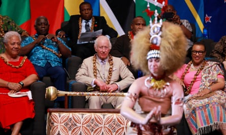 King Charles III attends the opening ceremony of Chogm in Samoa.
