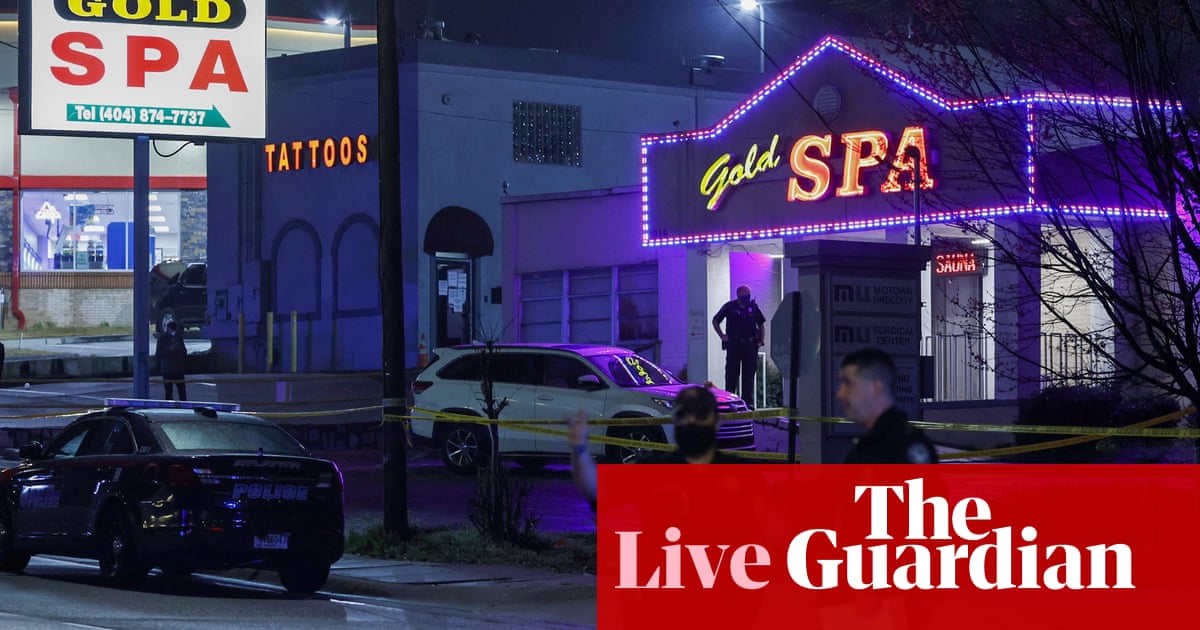Atlanta spa shooting suspect ‘frequented’ massage parlors before eight killed – latest updates