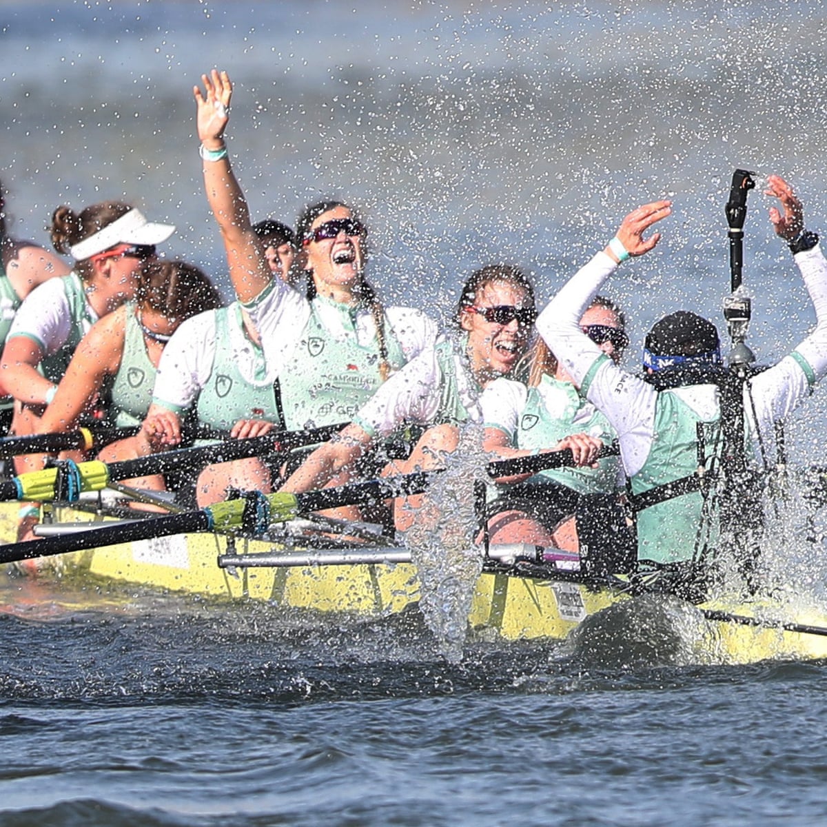 Cambridge Don The Medals After Double Boat Race Triumph Over Oxford The Boat Race The Guardian Cambridge River Festival 2022