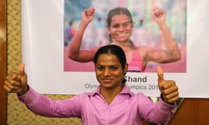 Indian athlete Dutee Chand