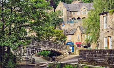 The Packhorse Bridge at Hebden Bridge.