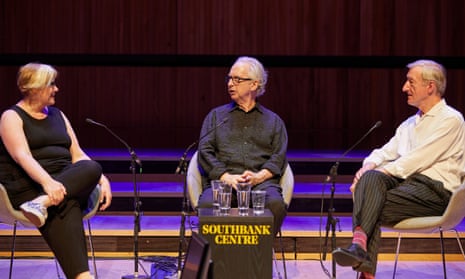 Peter Carey and Julian Barnes in conversation with Alex Clark at the Southbank Centre in London.