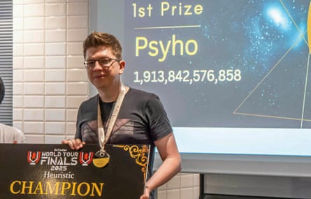 Polish programmer Przemysław Dębiak, known as Psyho.