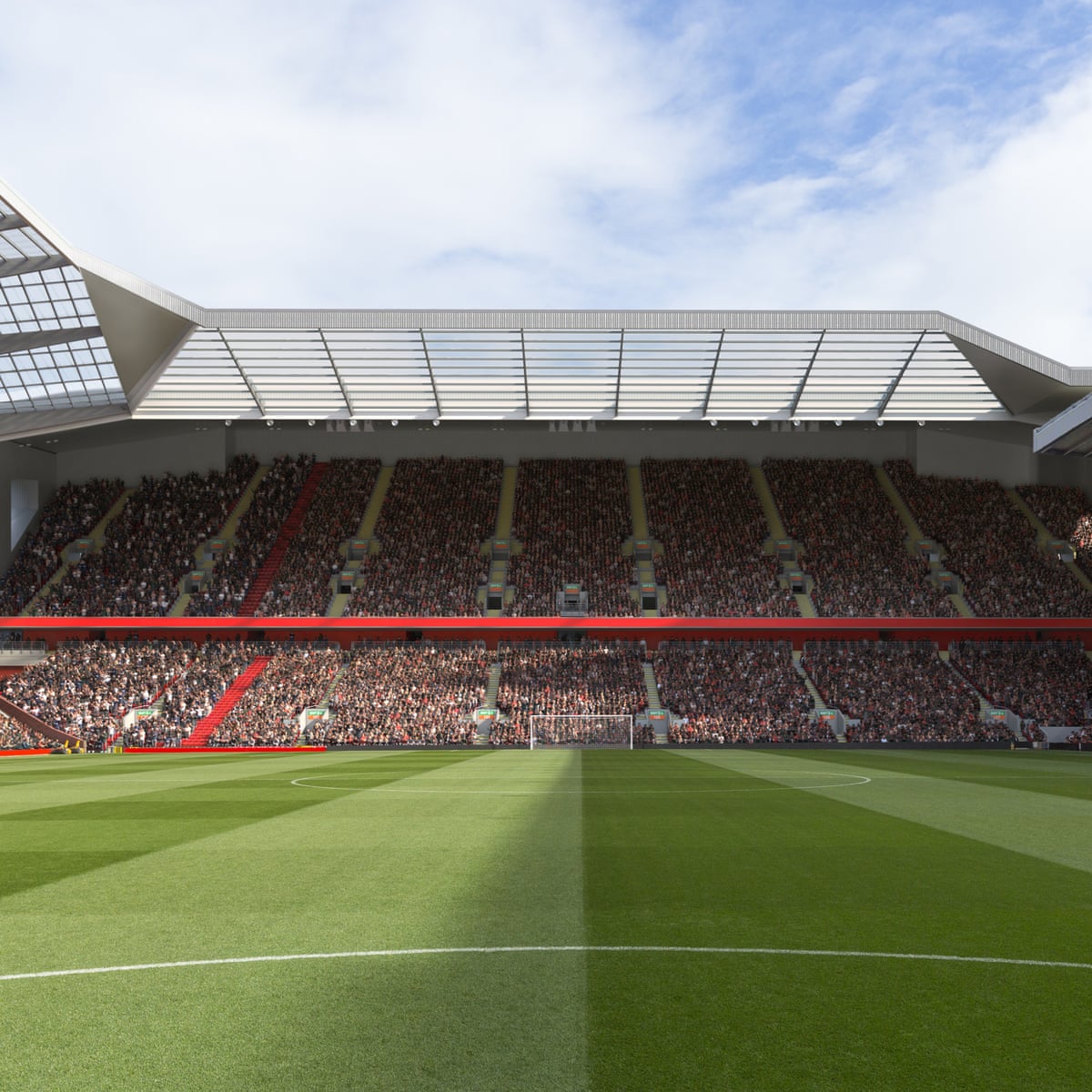 Liverpool Reveal Expansion Plans To Increase Anfield Capacity Above 61 000 Liverpool The Guardian Liverpool Reveal Expansion Plans To Increase Anfield Capacity Above 61 000 Liverpool The Guardian