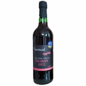Trevozah 100% Cornish Red Grape Juice copy