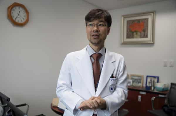 Dr Tae Kyung Lee, a mental health doctor specialising in addictions, at the National Centre for Mental Health, Gwangjin, Seoul.