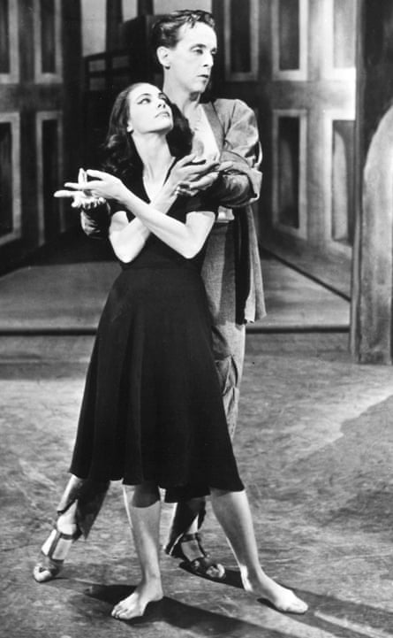 Clayden with Robert Helpmann in Miracle in The Gorbals.