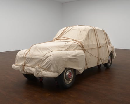 Wrapped Automobile, Volvo by Christo.