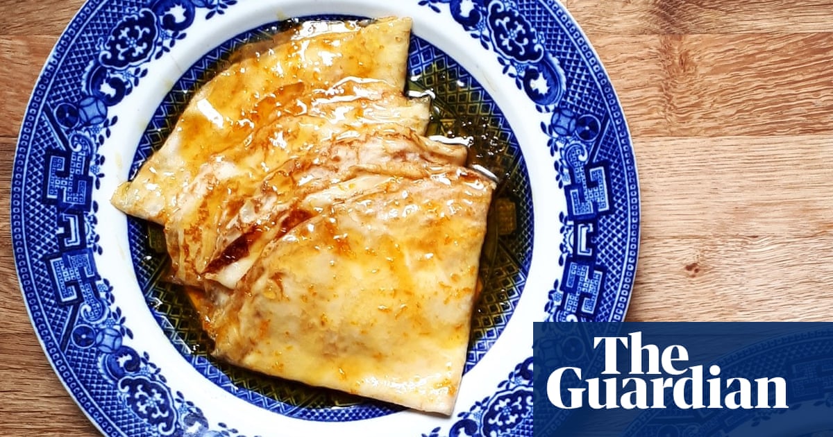 Novel recipes: Crêpes Suzette from Madam, Will You Talk?