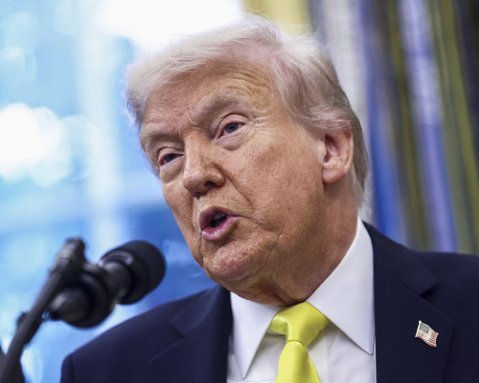 Trump says US looking at land attacks in Venezuela after lethal strikes on boats – live