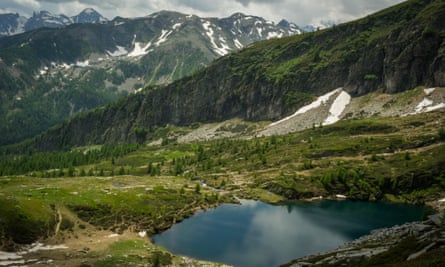 The Yolki Palki campsite near Domodossola is surrounded by excellent hiking trails.