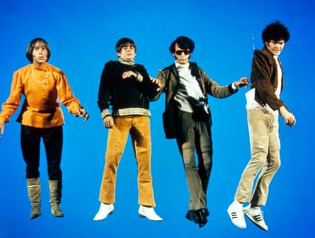 The Monkees in Head: Peter Tork, Davy Jones, Michael Nesmith, Micky Dolenz.