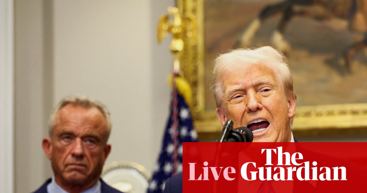 Donald Trump signs order designating antifa as a domestic terror organization – US politics live