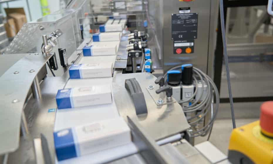 Pfizer's COVID-19 pill, Paxlovid, is manufactured and packaged<br>Paxlovid, a Pfizer's coronavirus disease (COVID-19) pill, is packaged in Freiburg, Germany, in this undated handout photo obtained by Reuters on November 16, 2021. Pfizer/Handout via REUTERS NO RESALES. NO ARCHIVES. THIS IMAGE HAS BEEN SUPPLIED BY A THIRD PARTY.