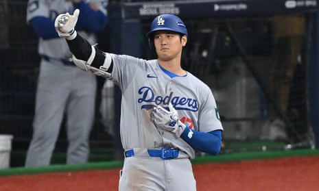 $700m Ohtani drives in run on Dodgers debut as MLB season starts in Korea |  MLB | The Guardian