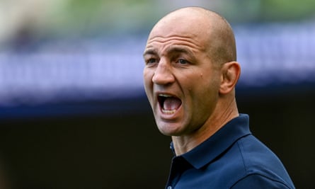 Steve Borthwick before the Ireland-England match