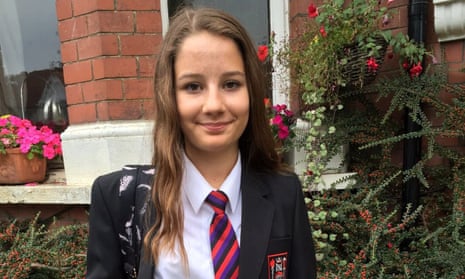 Molly Russell, 14, who took her own life in November 2017.