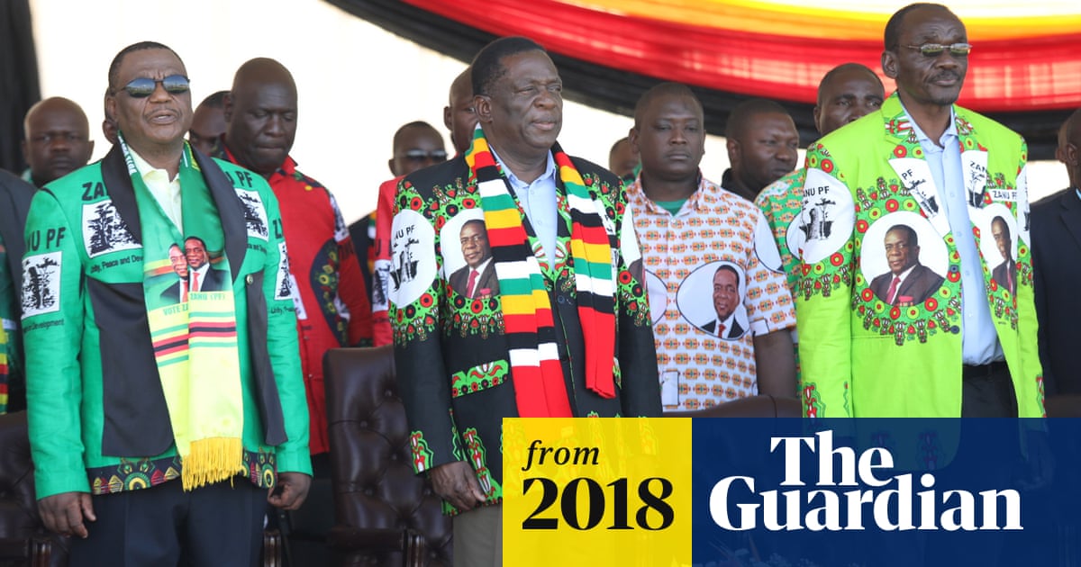 Zimbabwe's president calls for peace after stadium blast attack