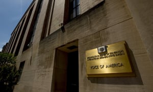 The Voice of America building stands in Washington, US.