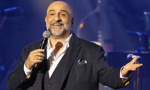 Omid Djalili performs at the Raise the Roof fundraiser organised by Jools Holland at the Royal Albert Hall last month