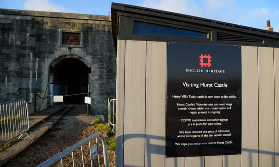Hurst Castle near Lymington, Hampshire