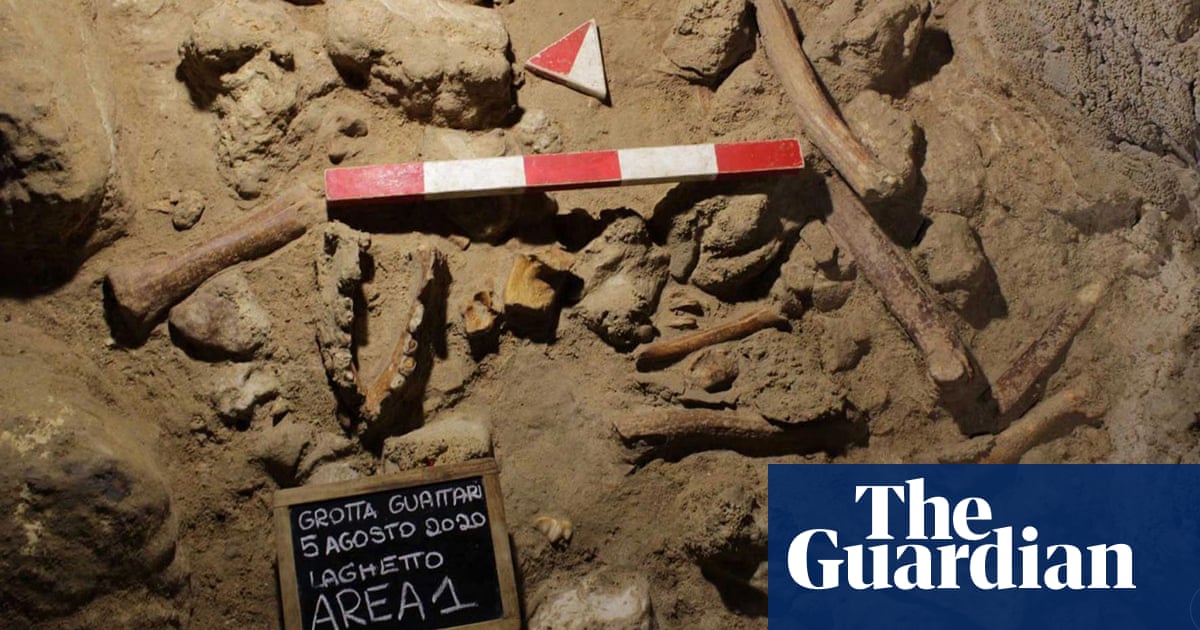 Remains of nine Neanderthals found in cave south of Rome