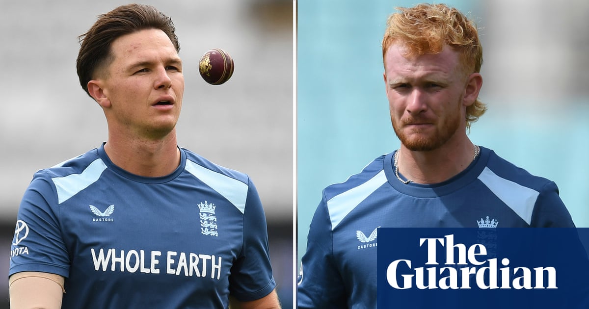 England hand debuts to Sonny Baker and Jordan Cox in second New Zealand Test