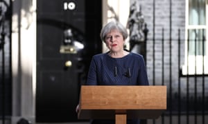 Prime Minister Theresa May makes a statement calling a general election for the United Kingdom to be held on June 8.